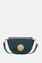 Oryany - Lottie Saddle Crossbody Small Handbags - Green / One Size